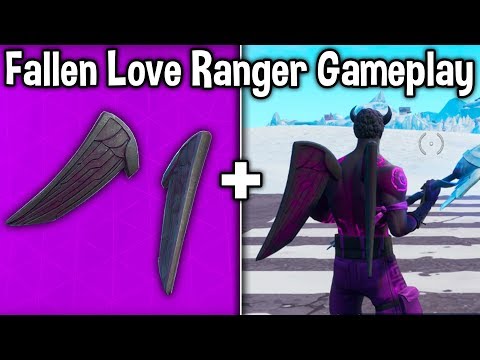 fallen love ranger gameplay every backbling showcase should you buy this skin bundle - fortnite tat axe