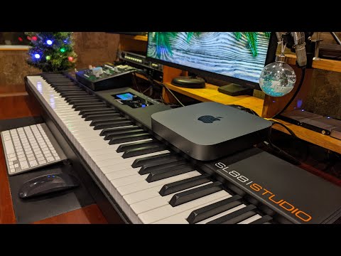 Демонстрация MIDI-клавиатуры Studiologic SL88 Studio