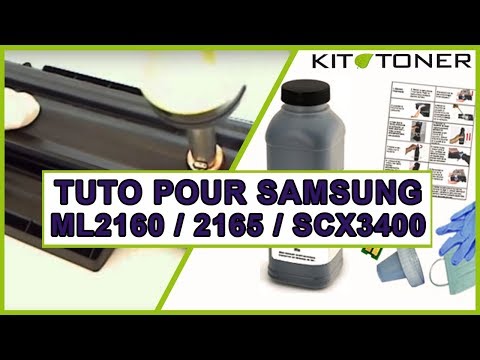 comment remplir toner samsung