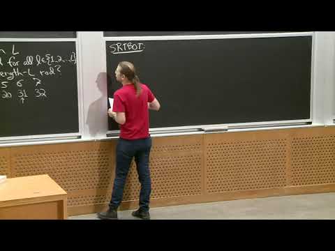 18. Dynamic Programming, Part 4: Rods, Subset Sum, Pseudopolynomial