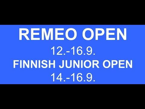 Remeo Open Squash 14.9.2018
