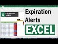 Essential Skill with Excel: Expiration Alerts with Conditional Formatting