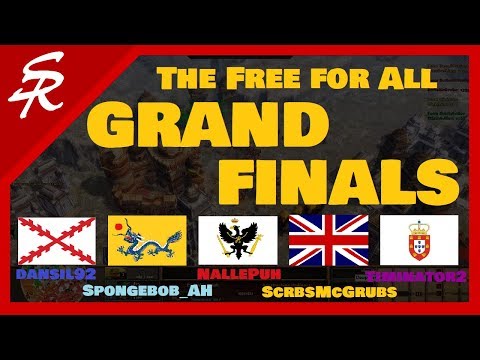 FFA GRAND FINALS Commentary! | Free For All Tourney | Age of Empires III