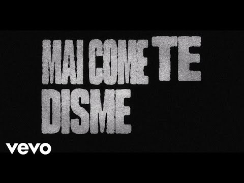 Disme - Mai come te (Visual Video)