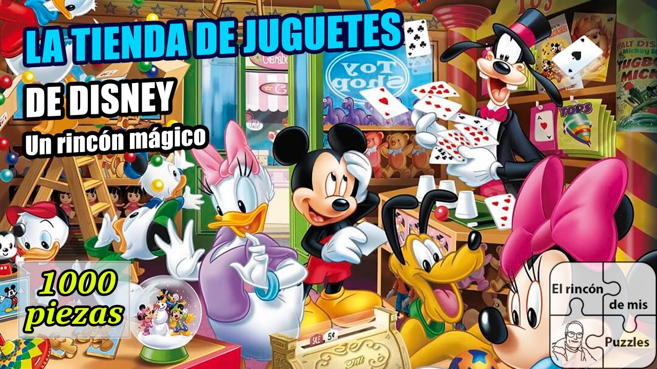 La tienda de juguetes de Disney (1000 piezas)
