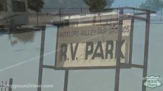Antelope Valley Fairgrounds RV Park Video