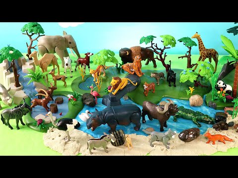 Playmobil Safari Dioramas and Wild Animal Figurines