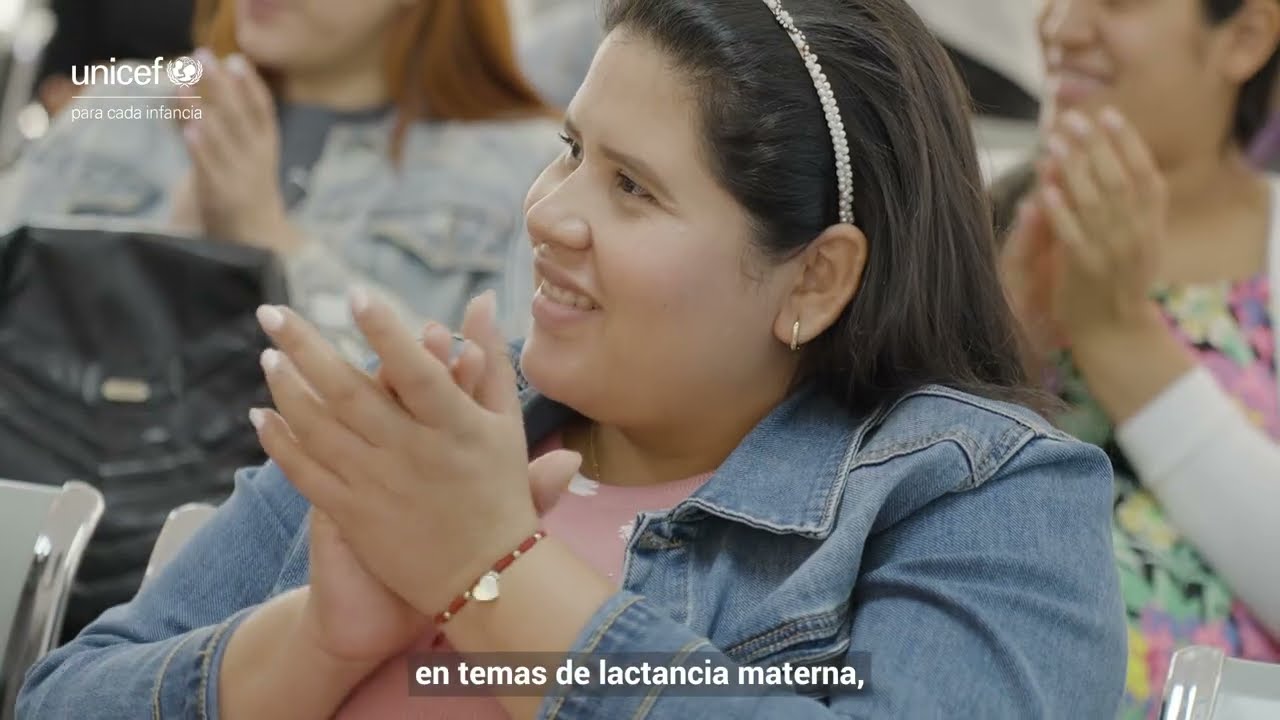 UNICEF apoya a las embarazadas y madres lactantes con micronutrientes y entornos para la lactancia