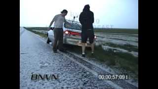 preview picture of video '4/28/2003 Fort Morgan Colorado Hail Storm Video.'