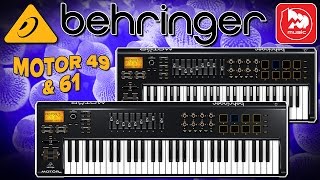 Video thumbnail for BEHRINGER MOTOR 61 и MOTOR 49 - миди клавиатуры с моторизированными фейдерами by PopMusicRu