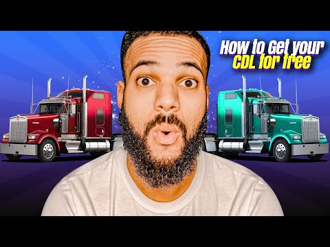 How To Get Your CDL For FREE 2025