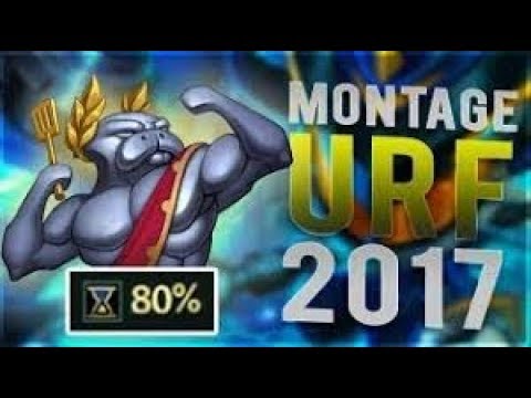 BEST URF MONTAGE 2017 - ULTRA RAPID FIRE MONTAGE - ALL RANDOM URF 2017