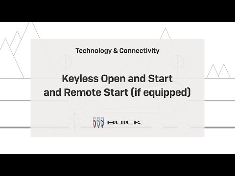 How to Use Keyless Open & Start and Remote Start | Buick