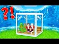 EPIC TSUNAMI vs. Mikey Family & JJ Family Doomsday GLASS Bunker - Minecraft (Maizen)