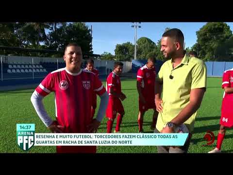 Resenha e muito futebol: Torcedores fazem clássico todas as quartas em racha de Santa Luzia do Norte