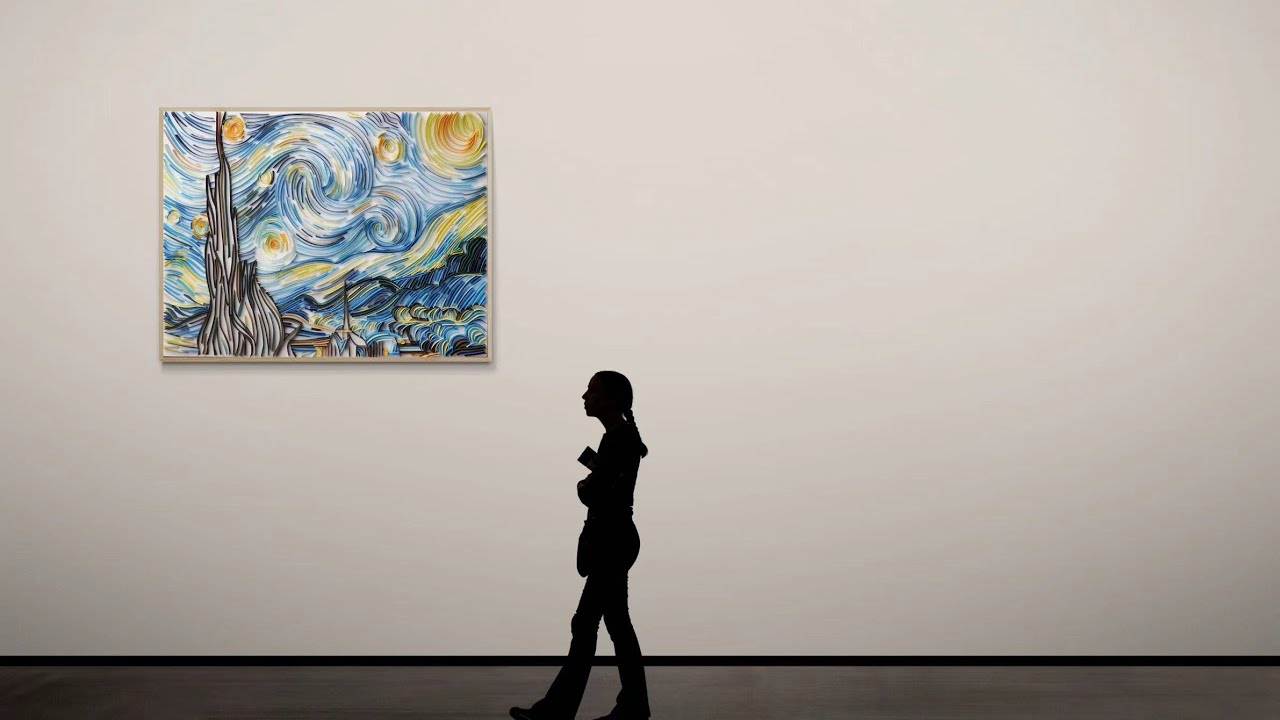 Uniquilling - The Starry Night