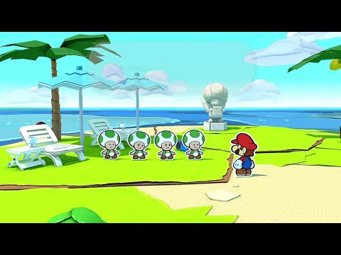 paper mario the origami king dancing toads.