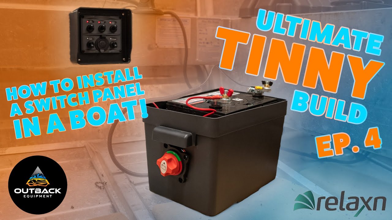Watch video Do It Yourself Switch Panel Install And Battery Isolator On A Boat. Now Do It Yourself Switch Panel Install And Battery Isolator On A Boat.