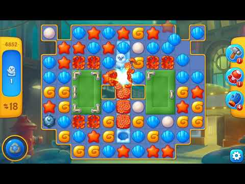 Fishdom 2021 - Level 4852   #Playrix #Fishdom #gaming