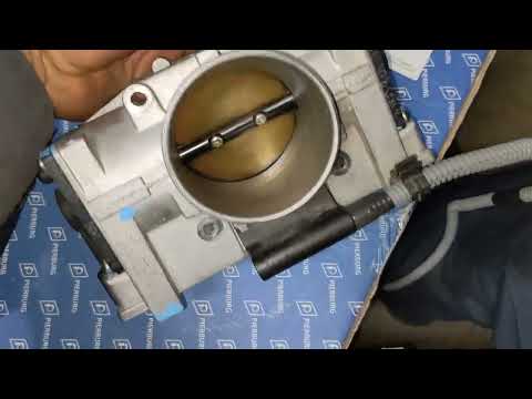 Volvo throttle body. before you replace the throttle position sensor, watch this.