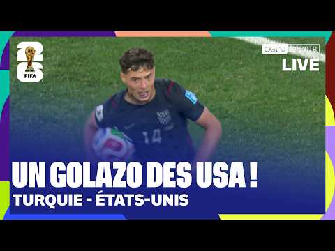 LIVE – GOLAZO ! Team USA se réveille au retour des vestiaires !