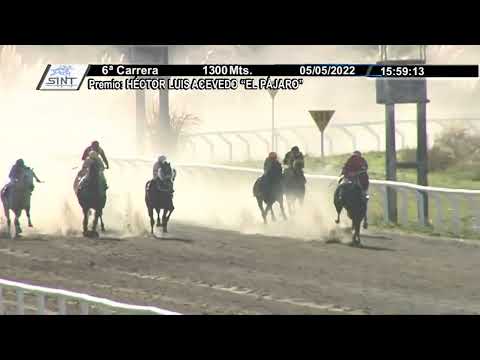 05/05/2022 – Hipodromo Colonia – Carr 6 – HÉCTOR LUIS ACEVEDO “EL PÁJARO”