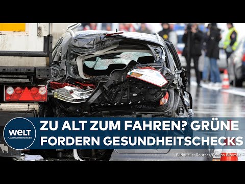 RENTNER AM STEUER: Senioren oft Hauptschuldige bei Autounfällen – Grüne fordern Gesundheitschecks