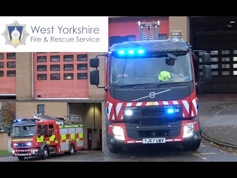 West Yorkshire Fire & Rescue Service / Leeds Two Pump Turnout