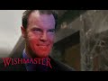 The Djinn Hassles The Security Guard At The Front Door | Wishmaster