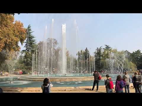 Musical Fountain on Margit Island, Budapest 10/20/2018
