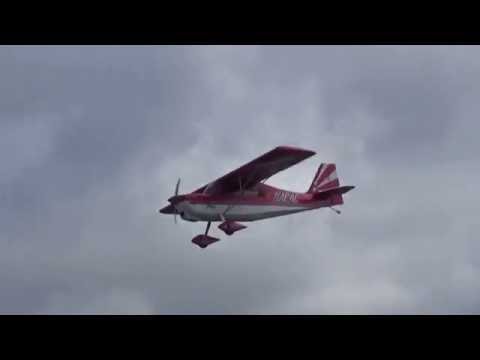 Rc giant scale pilot decathlon 222cc crash