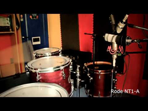 JZ Microphones J1 vs V11 / RodeNT1-a / AudixCX-112b / NeumannTLM-102 - Toms