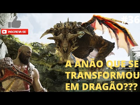 GOD OF WAR NO PS5 #36 – O ANÃO QUE SE TRANSFORMOU EM UM DRAGÃO! O PAU VAI QUEBRAR!