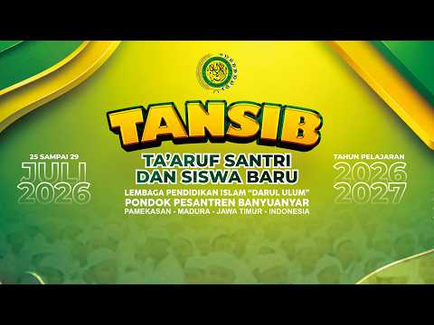 (LIVE)  PEMBUKAAN   TANSIB 2026