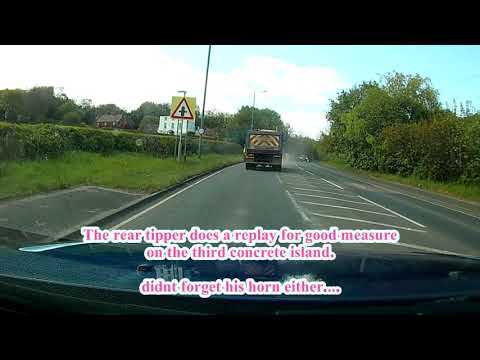 Two JPE HGV Drivers Dangerous Overtake Cyclist Dashcam Uk 2021 May