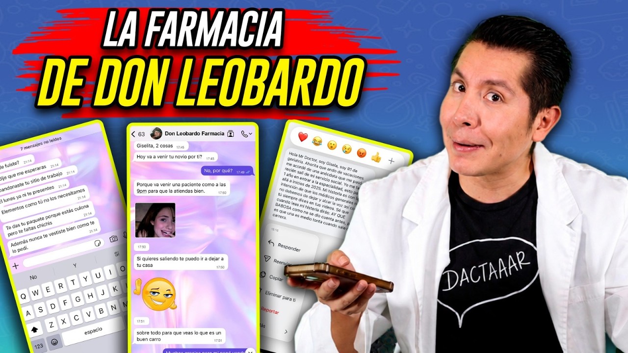 👉🏼 La FARMACIA de DON LEOBARDO 🤨 | #CHISMEdicina | Mr Doctor