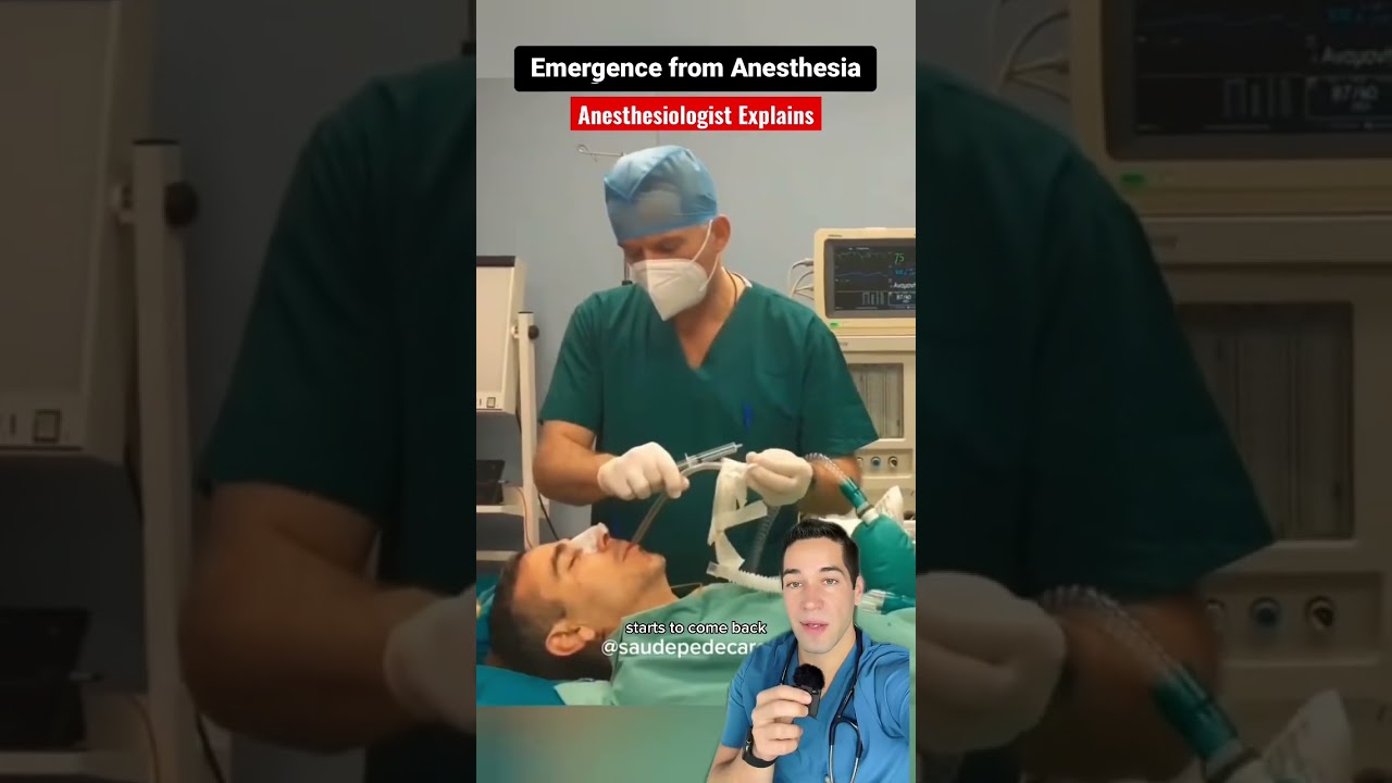 Waking up from Anesthesia is ALSO a high risk time (like induction) - #anesthesiologist explains