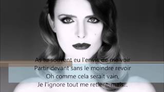 Elodie Frégé - Tes yeux [Lyrics Vidéo]