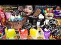 Birthday Special Chocolate Cake Choco Truffle Pineapple Vanilla Ice Cream Cake ASMR Eating Mukbang