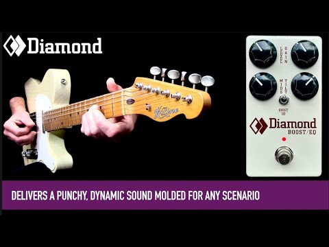 Diamond Boost / EQ (4-Knob) 2025 - Present - White image 6