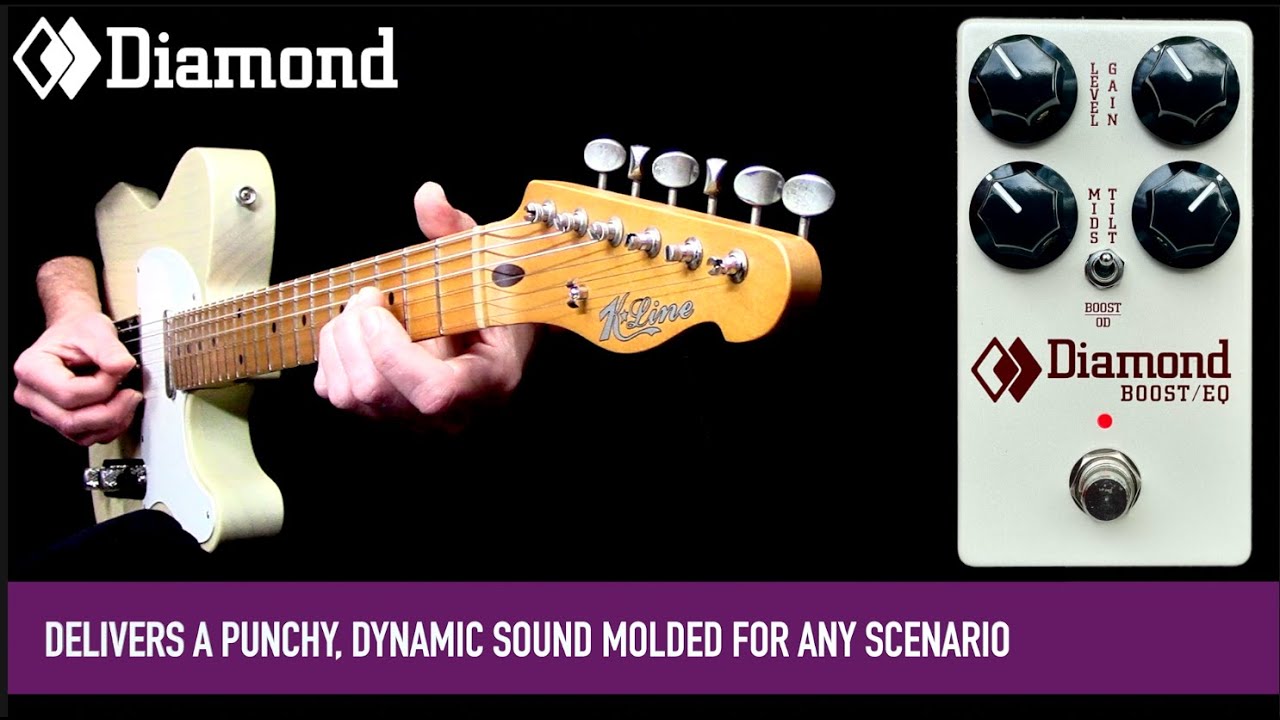 Diamond Pedals Boost/Eq - YouTube