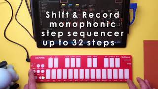 Video thumbnail for QuNexus RED Drum Sequencer and Bass Arpeggiator by Muse Kinetics