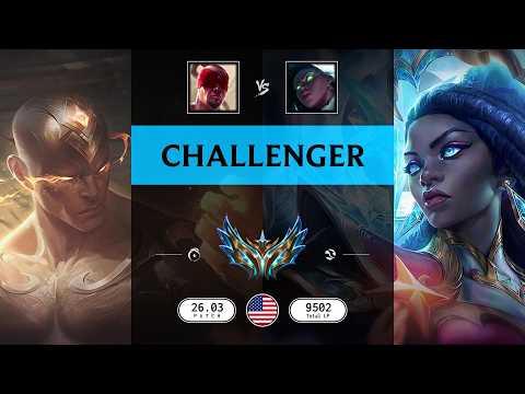 Challenger Match: Lee Sin vs Senna - NA server Patch 26.03