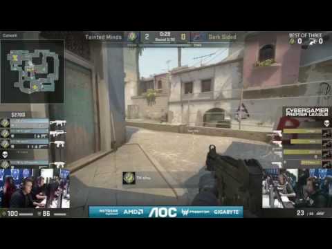 Tainted Minds CSGO player 'Ofnu' with an easy 4K vs Darksided.