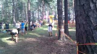 preview picture of video 'MTB.LT 2010 Ignalina stage 1st lap finish'