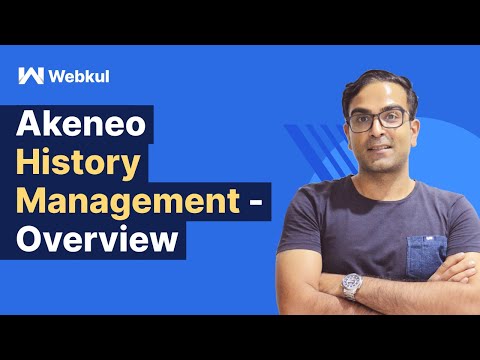 Akeneo History Management - Overview