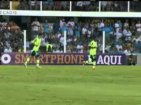 Golaço de Maikon Leite   Santos 1 x 1 Palmeiras   Pela 38º Rodada do Brasileirão 2012