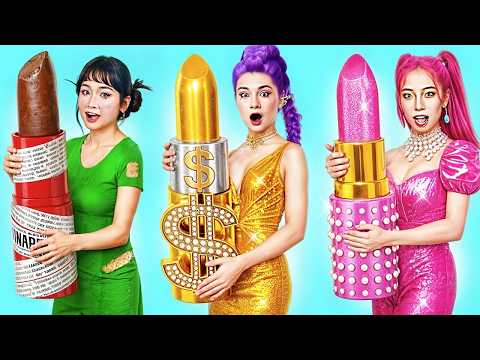 KPop Demon Hunters Makeover Huntrix Rumi vs Mira From Nerd To Popular Idol!