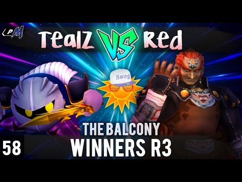 PM @ the Balcony 58 - Winners R3 ft. BCB|Tealz (Metaknight) VS Red Ranger (Ganondorf)