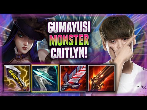 GUMAYUSI IS A MONSTER WITH CAITLYN! - T1 Gumayusi Plays Caitlyn ADC vs Jinx! | Preseason 2022